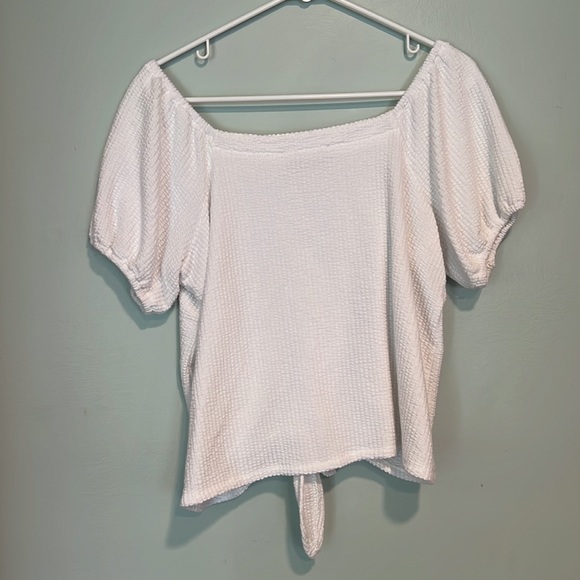 Like new Waffle knit Loft Short Sleeve - Picture 3 of 3